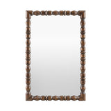 Elisaveta Accent Mirror MIRROR - Accent Mirror Surya Dark Brown 24" x 36"