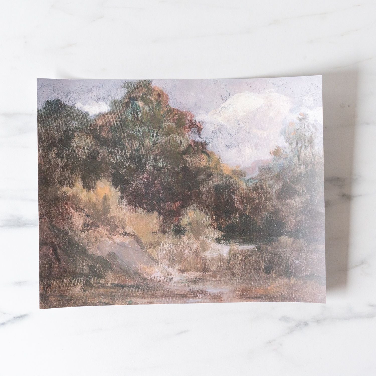 "Vintage Forest" Art Print ARTWORK - print Sugar & Canvas (Faire)