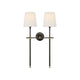 Bronze and Hand-Rubbed Antique Brass