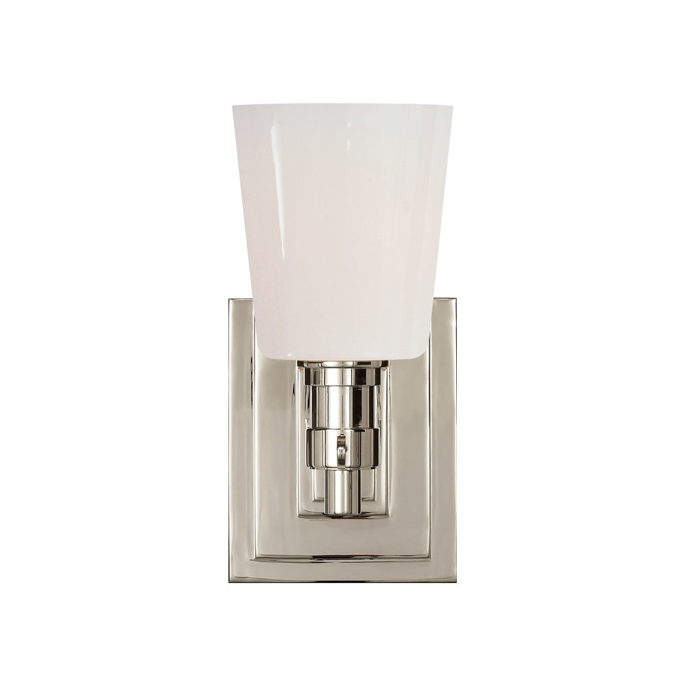 Bryant Single Bath Sconce LIGHTING - sconce Visual Comfort - Signature Polished Nickel