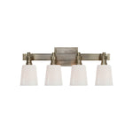 Bryant Four-Light Bath Sconce LIGHTING - sconce Visual Comfort - Signature Antique Nickel