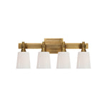 Bryant Four-Light Bath Sconce LIGHTING - sconce Visual Comfort - Signature