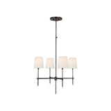 Bryant Small Chandelier LIGHTING - chandelier Visual Comfort - Signature Bronze
