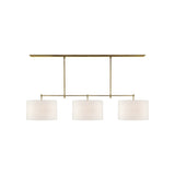 Bryant Large Billiard LIGHITNG - pendant Visual Comfort - Signature Hand-Rubbed Antique Brass