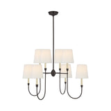 Vendome Large Chandelier LIGHTING - chandelier Visual Comfort - Signature Bronze