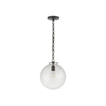 Katie Globe Pendant LIGHTING - pendant Visual Comfort - Signature Bronze Clear Glass