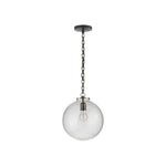 Katie Globe Pendant LIGHTING - pendant Visual Comfort - Signature Bronze Seeded Glass