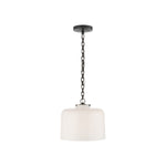 Katie Dome Pendant LIGHTING - pendant Visual Comfort - Signature Bronze White Glass