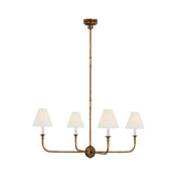 Piaf Large Chandelier LIGHTING - chandelier Visual Comfort - Signature Antique Gild