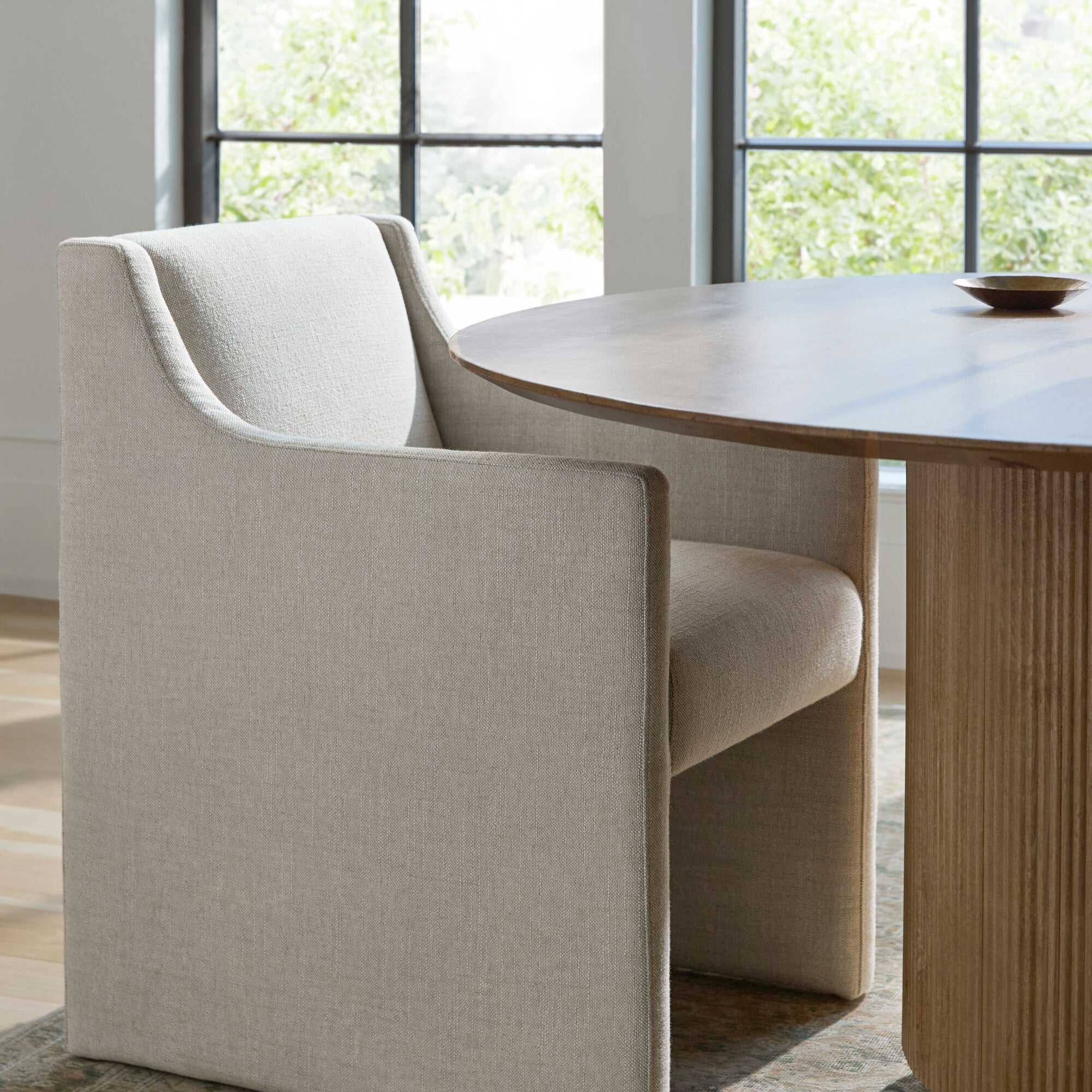 Tobias Dining Chair FURNITURE - dining chair Surya
