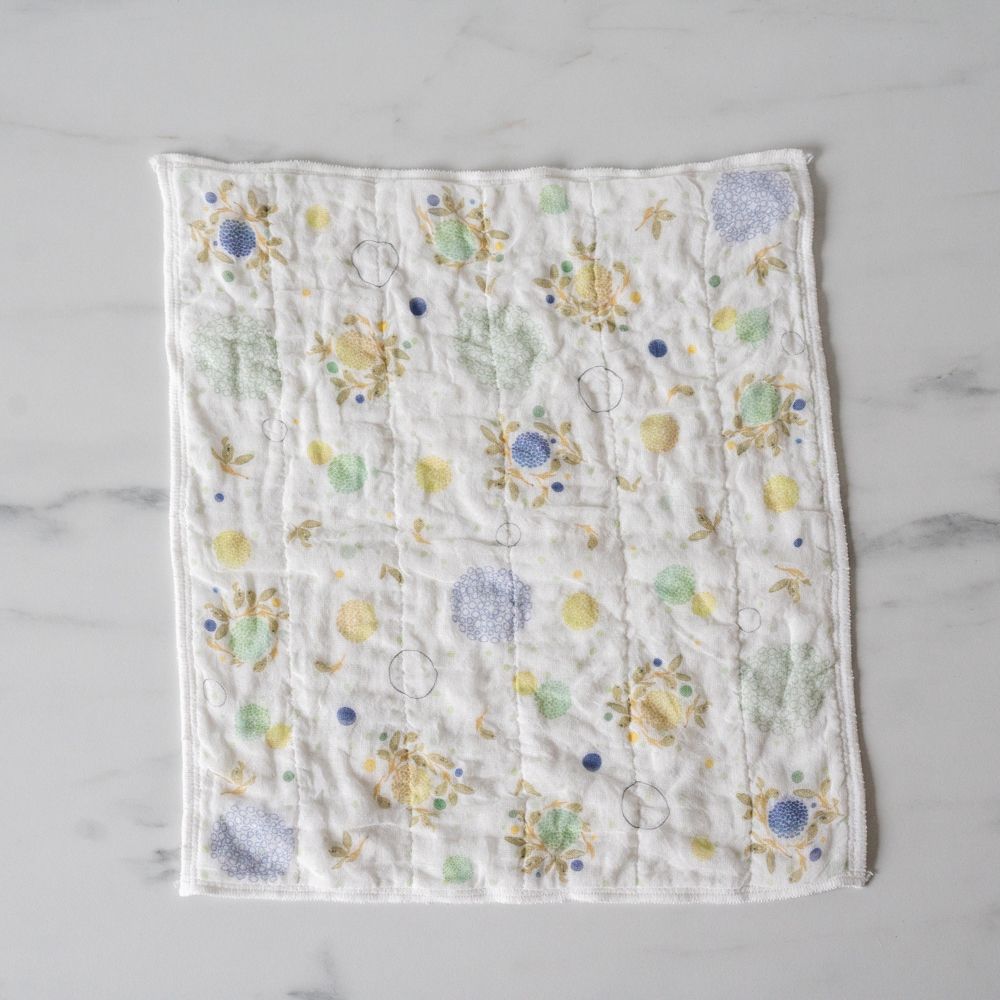 Nawrap Printed Dishcloth - botanical - Rug & Weave