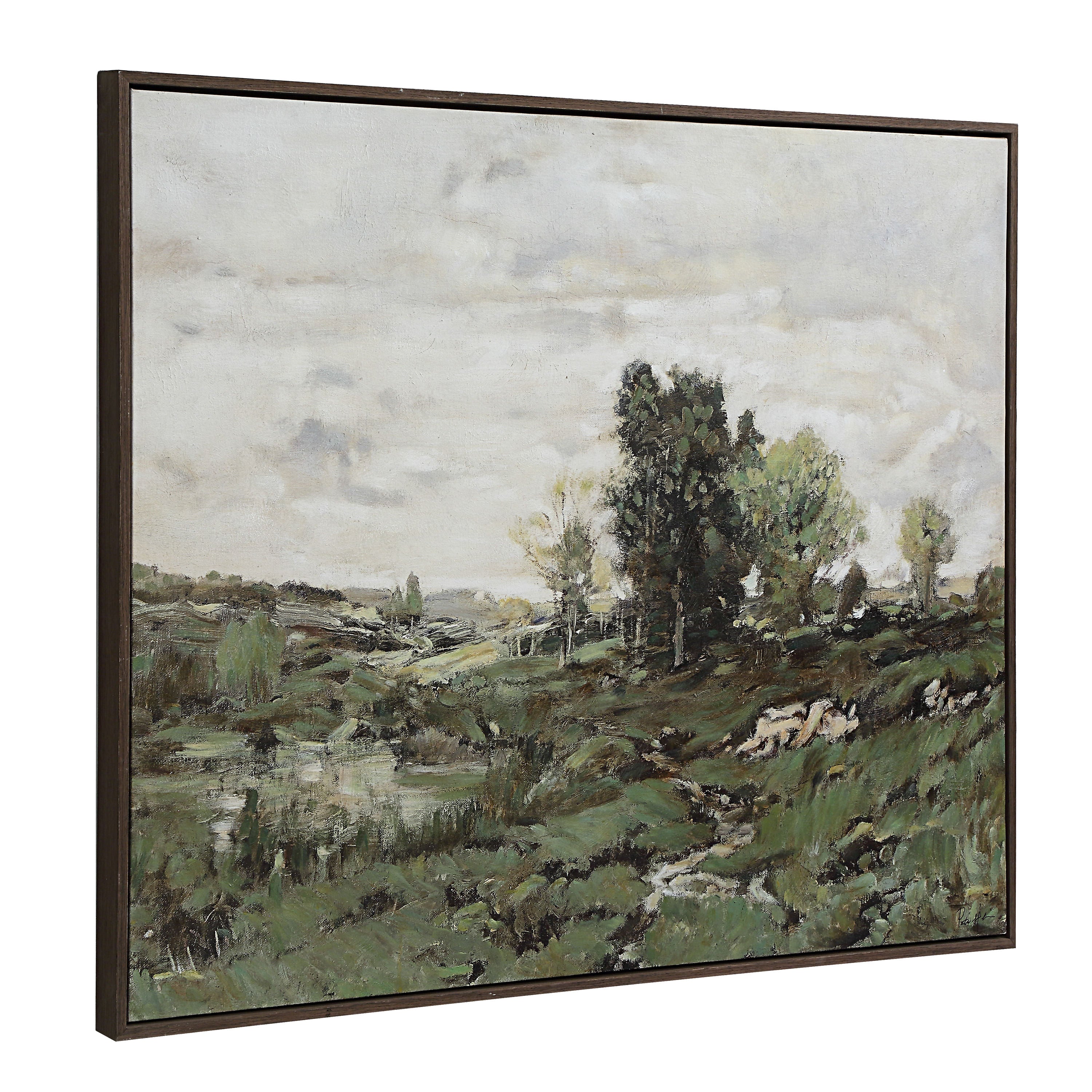 IN STORE - Natura Verde Framed Canvas ARTWORK - in store Renwil