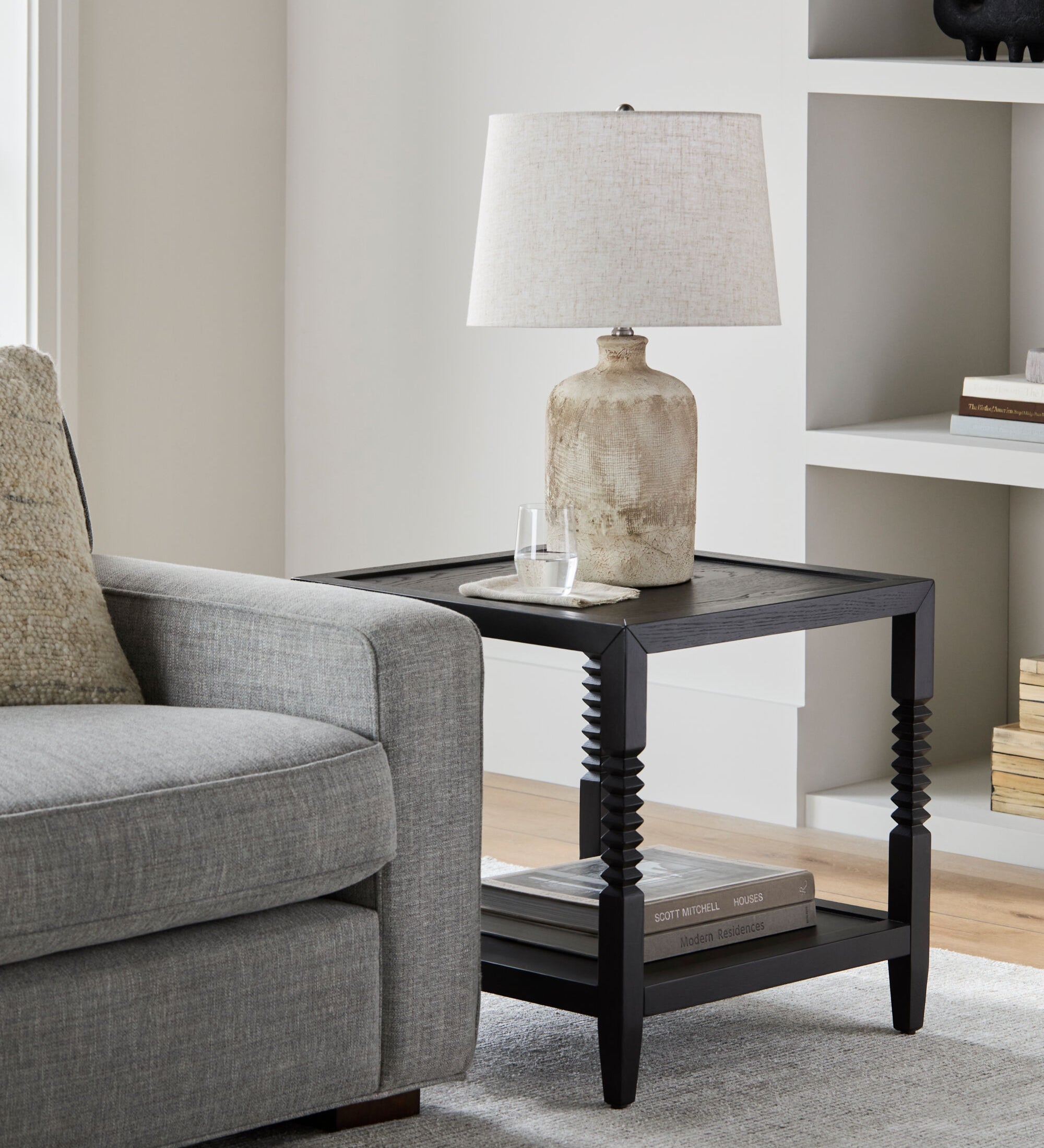 Vander End Table FURNITURE - end table Surya