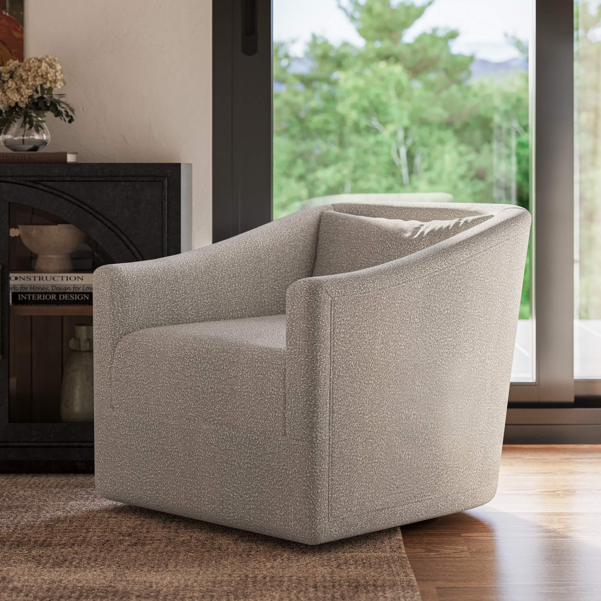 Victoria Swivel Chair Furniture - accent chairs Bramble