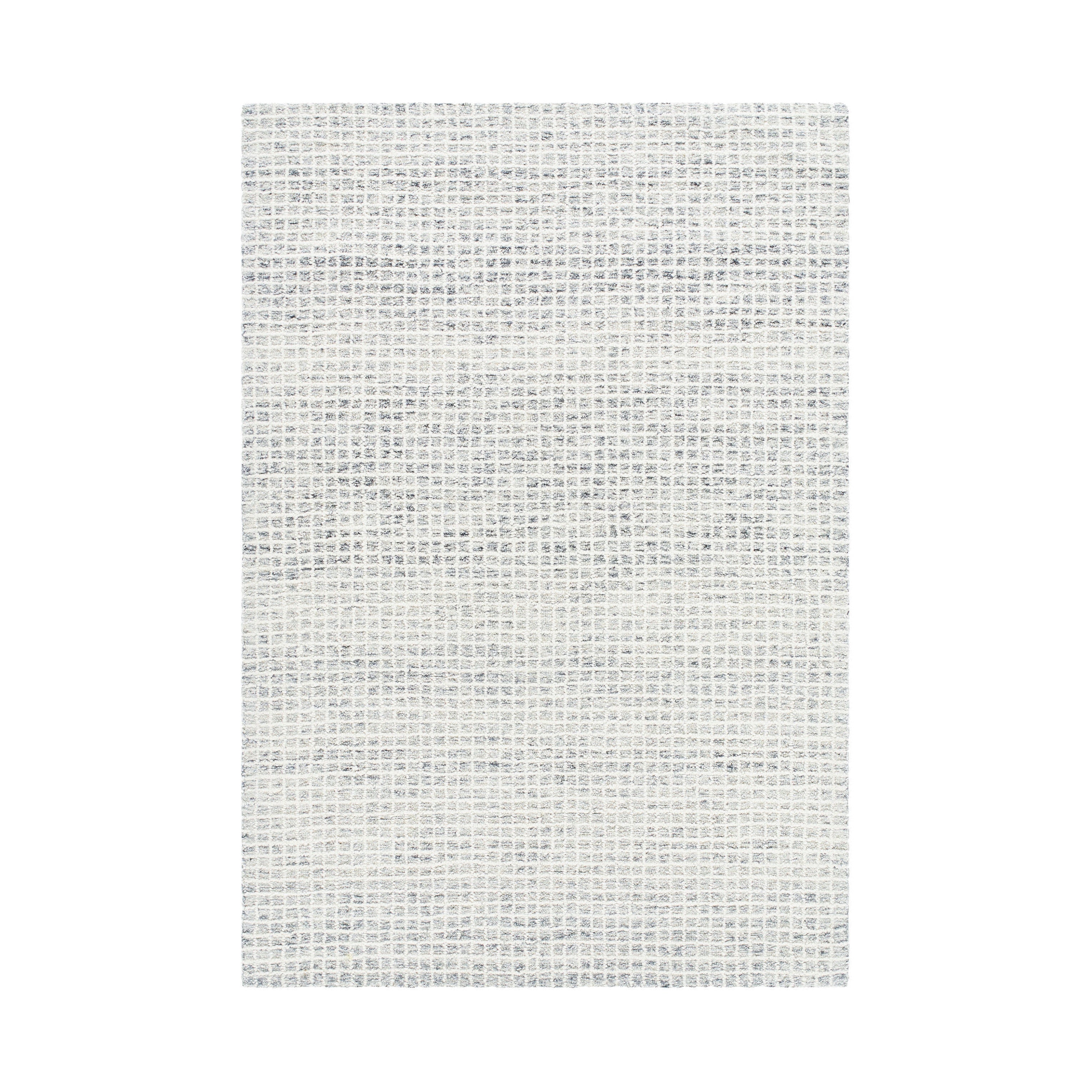 Andy Denim Gridwork Rug RUGS - wool Surya