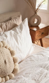 Oatmeal Turkish Cotton Duvet Cover - Rug & Weave