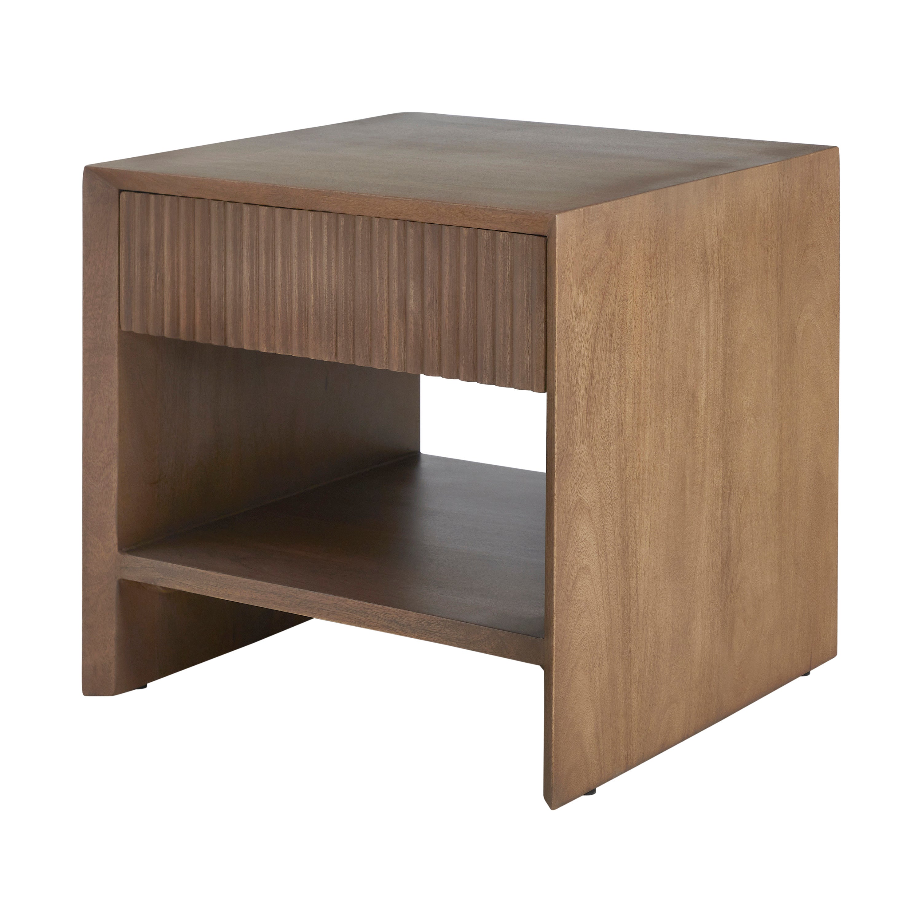 Jalen Mango Wood Side Table FURNITURE - side table Renwil