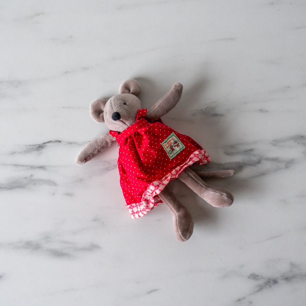 Nina Mouse Soft Toy FINNBIRD - stuffed toy Fire the Imagination - Moulin Roty