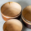Vintage Wood Stacking Bowl No. 1 - Rug & Weave