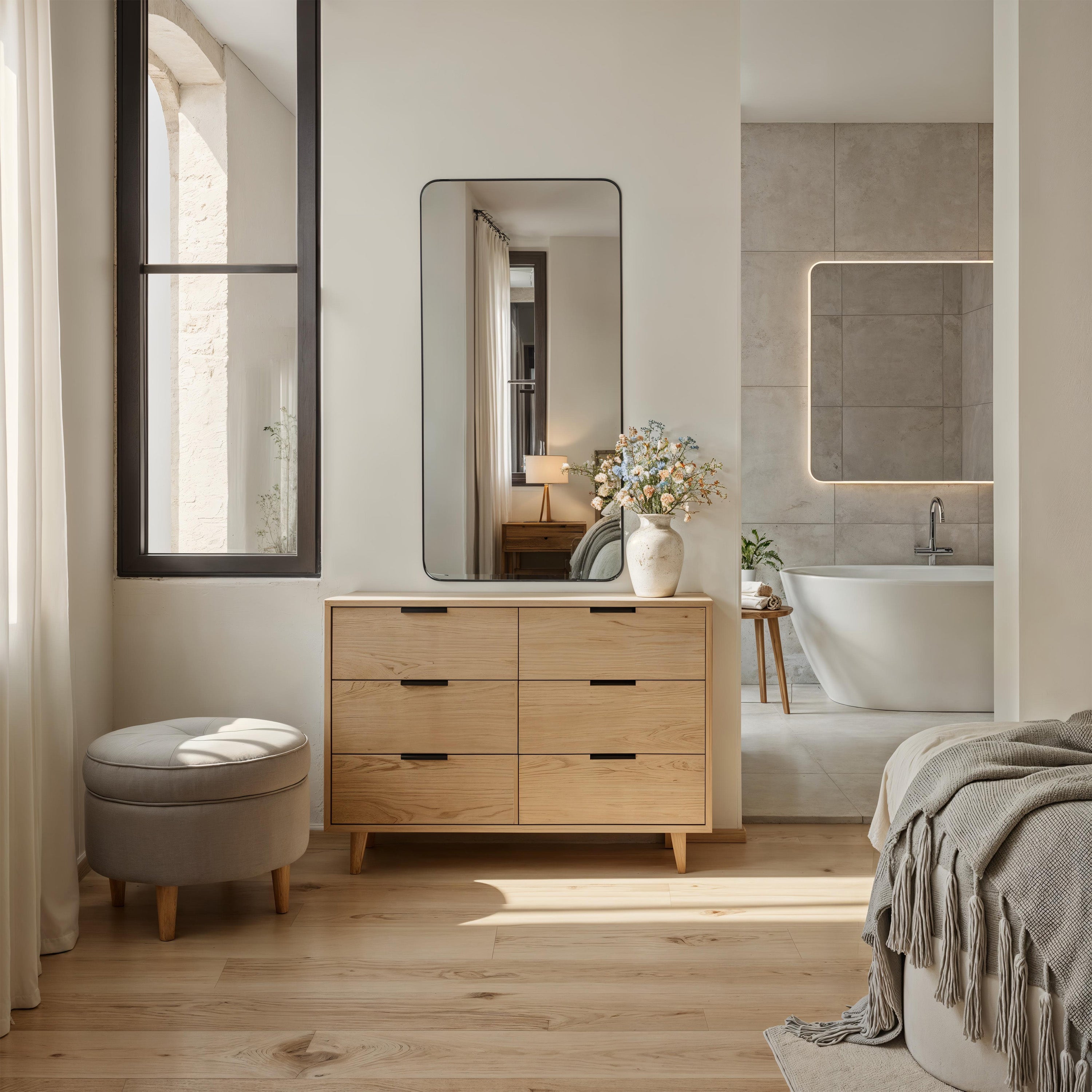 Gideon Wall Mirror MIRROR - wall mirror Renwil