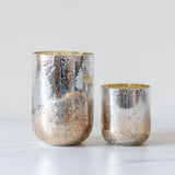 Metallic Finish Candle - Winter White - Rug & Weave