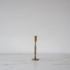 Twisted Antiqued Brass Candle Holder - Rug & Weave
