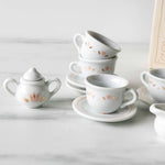 Porcelain Tea Set FINNBIRD - tea set FIRE THE IMAGINATION