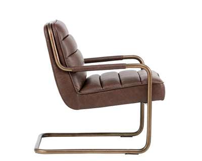 Lincoln Lounge Chair / Vintage Cognac - Rug & Weave
