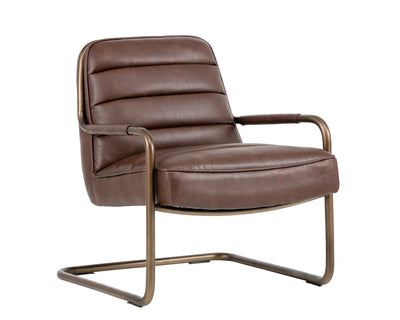 Lincoln Lounge Chair / Vintage Cognac - Rug & Weave