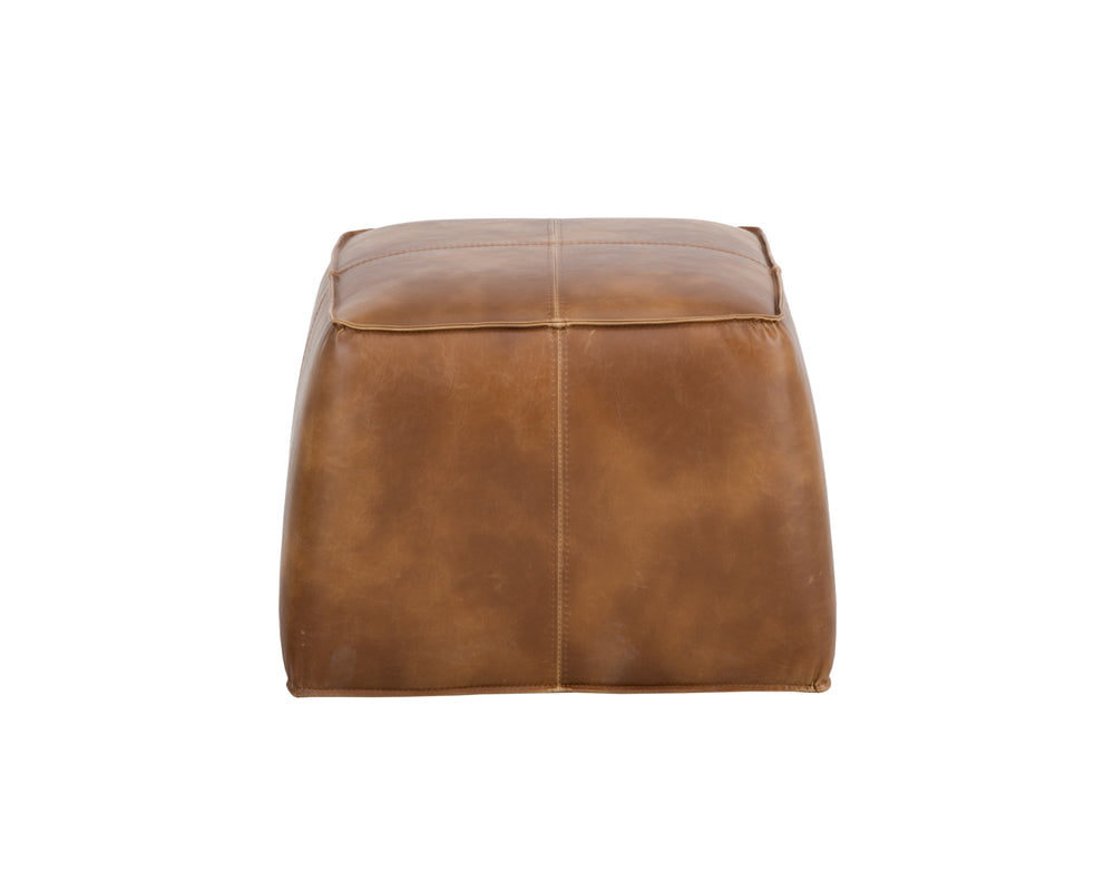 Aiden Ottoman / Tan - Rug & Weave
