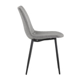 Drew Dining Chair / Light Grey - Rug & Weave
