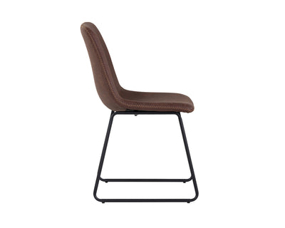 Cal Dining Chair - Antique Brown - Rug & Weave