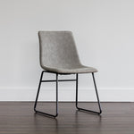 Cal Dining Chair - Antique Grey - Rug & Weave