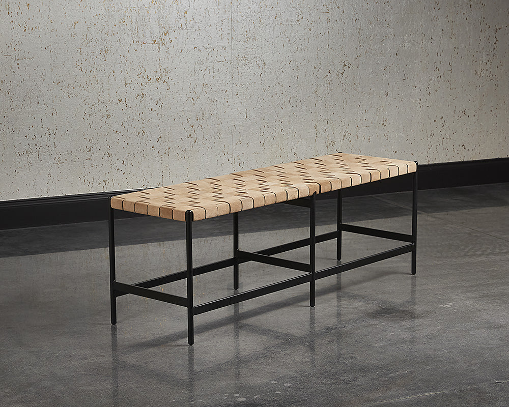 Omari Bench - Rug & Weave