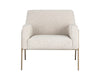 Cybil Lounge Chair / Dove Cream - Rug & Weave