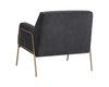 Cybil Lounge Chair / Kohl Grey - Rug & Weave