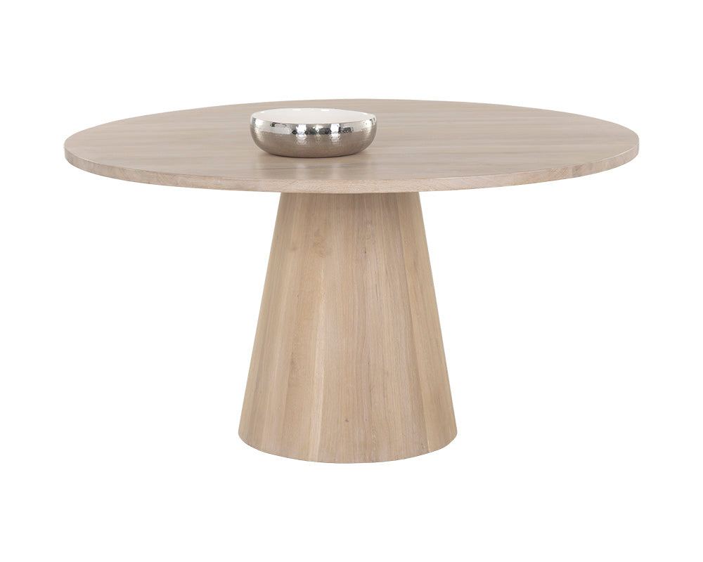 Althea Dining Table / Light Oak - Rug & Weave