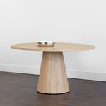 Althea Dining Table / Light Oak - Rug & Weave