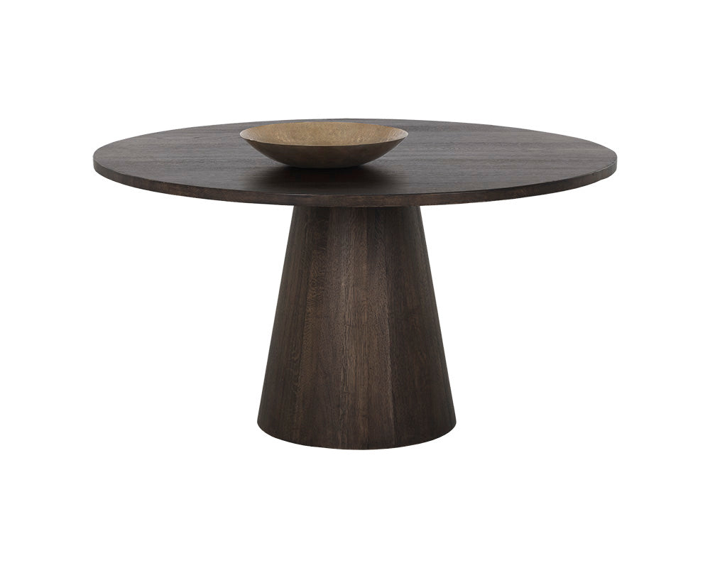 Althea Dining Table / Brown Oak - Rug & Weave