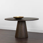 Althea Dining Table / Brown Oak - Rug & Weave