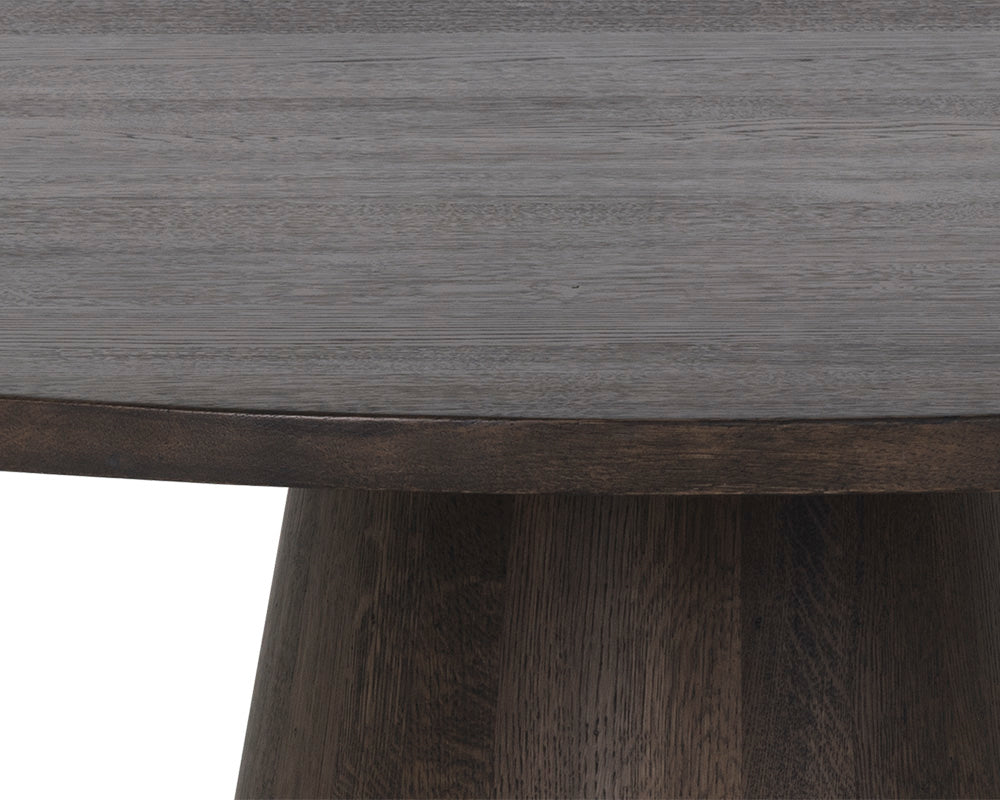 Althea Dining Table / Brown Oak - Rug & Weave