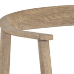 Jeremy Dining Armchair / Weathered Oak / Dove Cream - Rug & Weave
