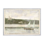 “Lake Day” Framed Art Print - Rug & Weave