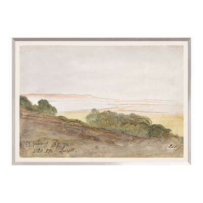 “Sunset Watercolour” Framed Art Print - Rug & Weave