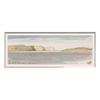 “Watercolour Cliffs” Framed Art Print - Rug & Weave