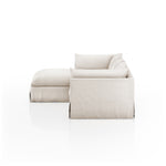Hanna 2-pc Sectional - Valley Nimbus - Rug & Weave