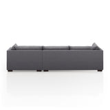 Walden 2 Piece Sectional - Charcoal - Rug & Weave