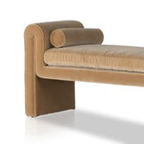 Michelle Accent Bench - Camel 6 - FURNITURE - ottoman Four Hands