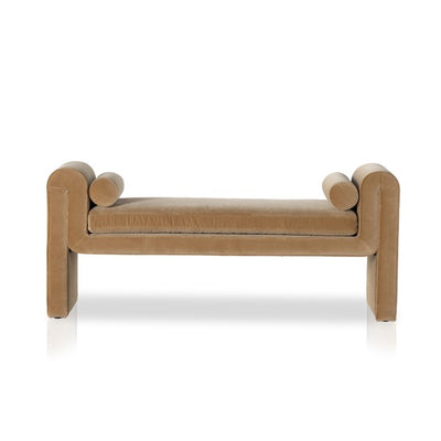 Michelle Accent Bench - Camel