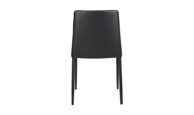 Set of Two Nori Dining Chairs - Black - Rug & Weave